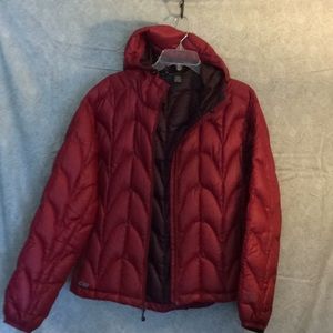 Goose Down Puff Jacket Lg